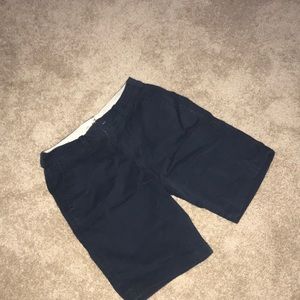 Hollister navy blue classic fit shirts